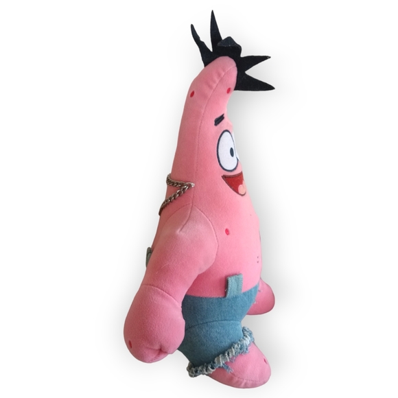Spongebob SquarePants Punk Patrick plush 14" - Picture 3 of 7